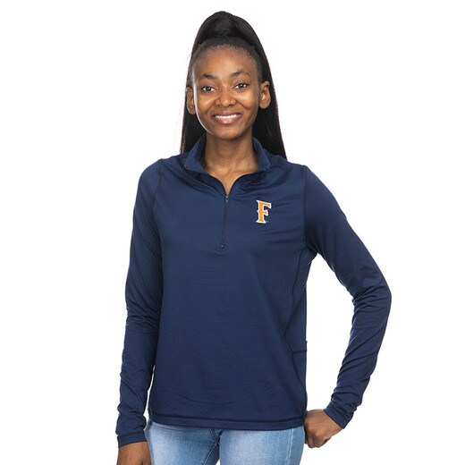 Fullerton Track Quarter Zip Jacket - Navy